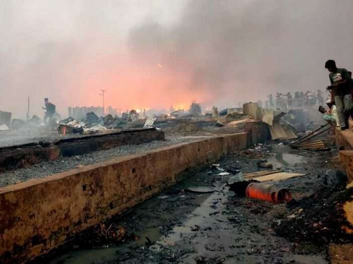 Incendio campo rohynhas. Comunicado Conferencia Episcopal Española.