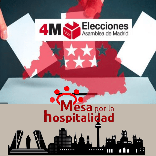 La Mesa por la Hospitalidad de Madrid ante las elecciones del 4M